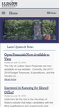 Mobile Screenshot of ludlow.org