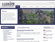 Tablet Screenshot of ludlow.org